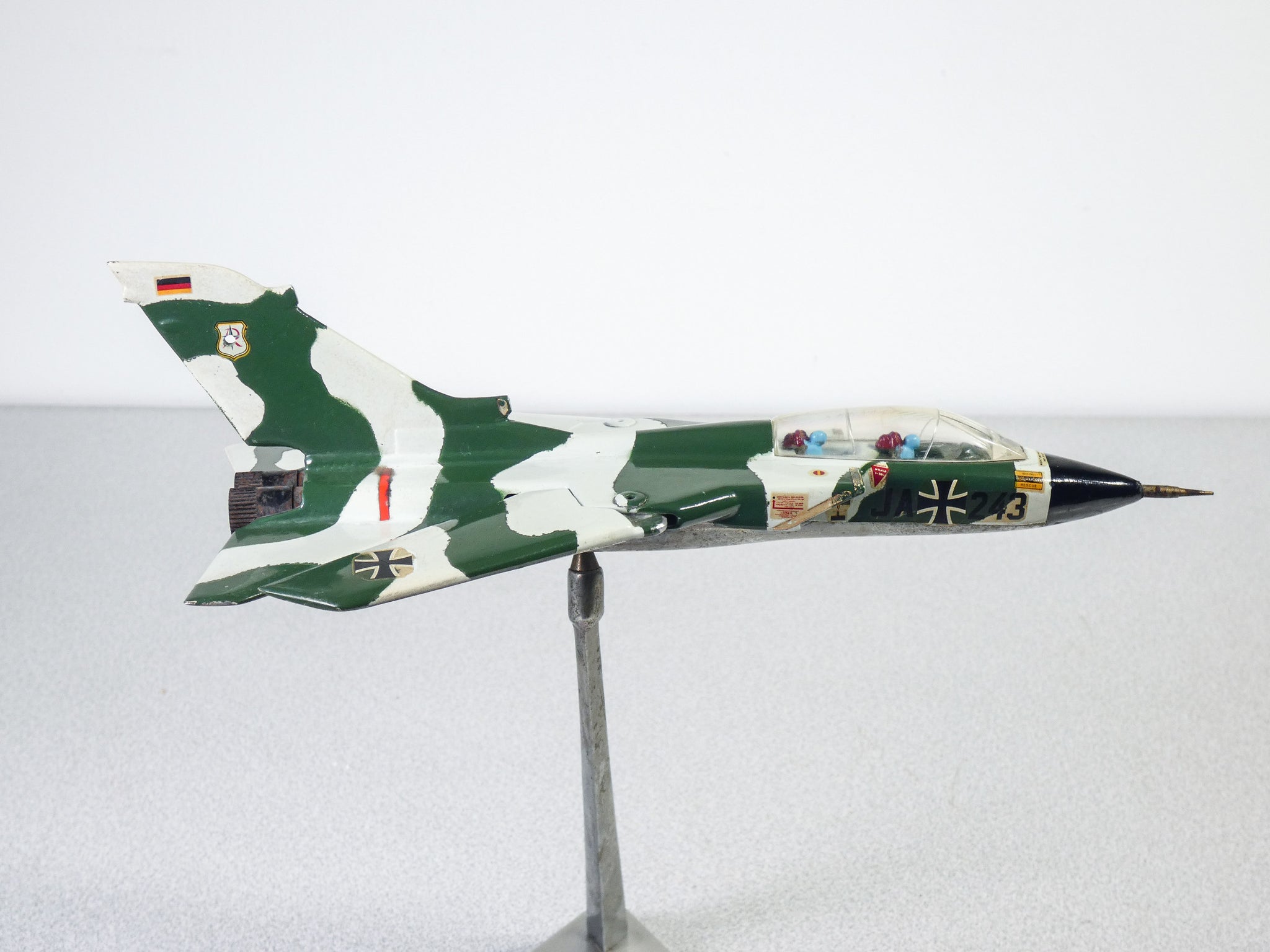 modellino aereo guerra caccia panavia pa 200 tornado mrca alluminio fomaer