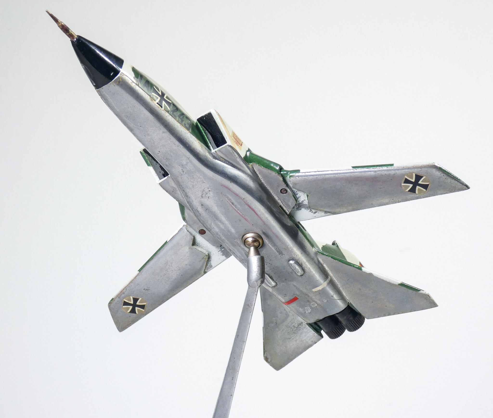 modellino aereo guerra caccia panavia pa 200 tornado mrca alluminio fomaer