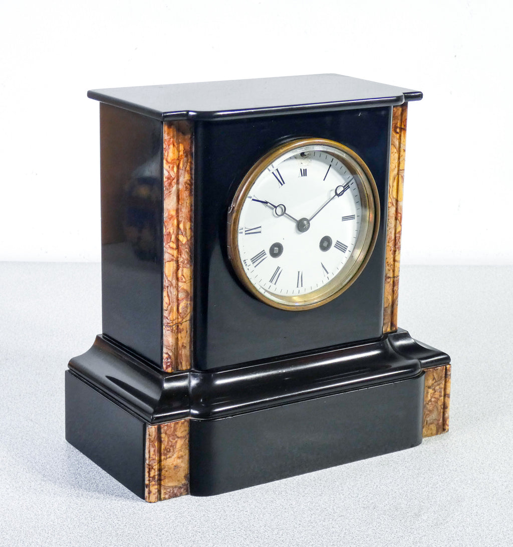 orologio pendolo berthod paris 1800 da tavolo suoneria parigina marmo antico