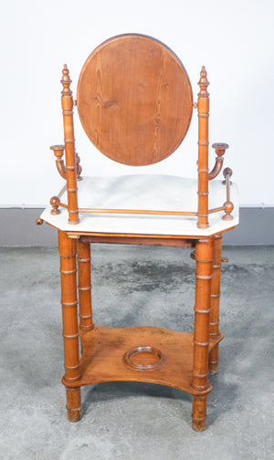 petineuse specchiera toilette legno ciliegio epoca 1800 specchio psiche antica