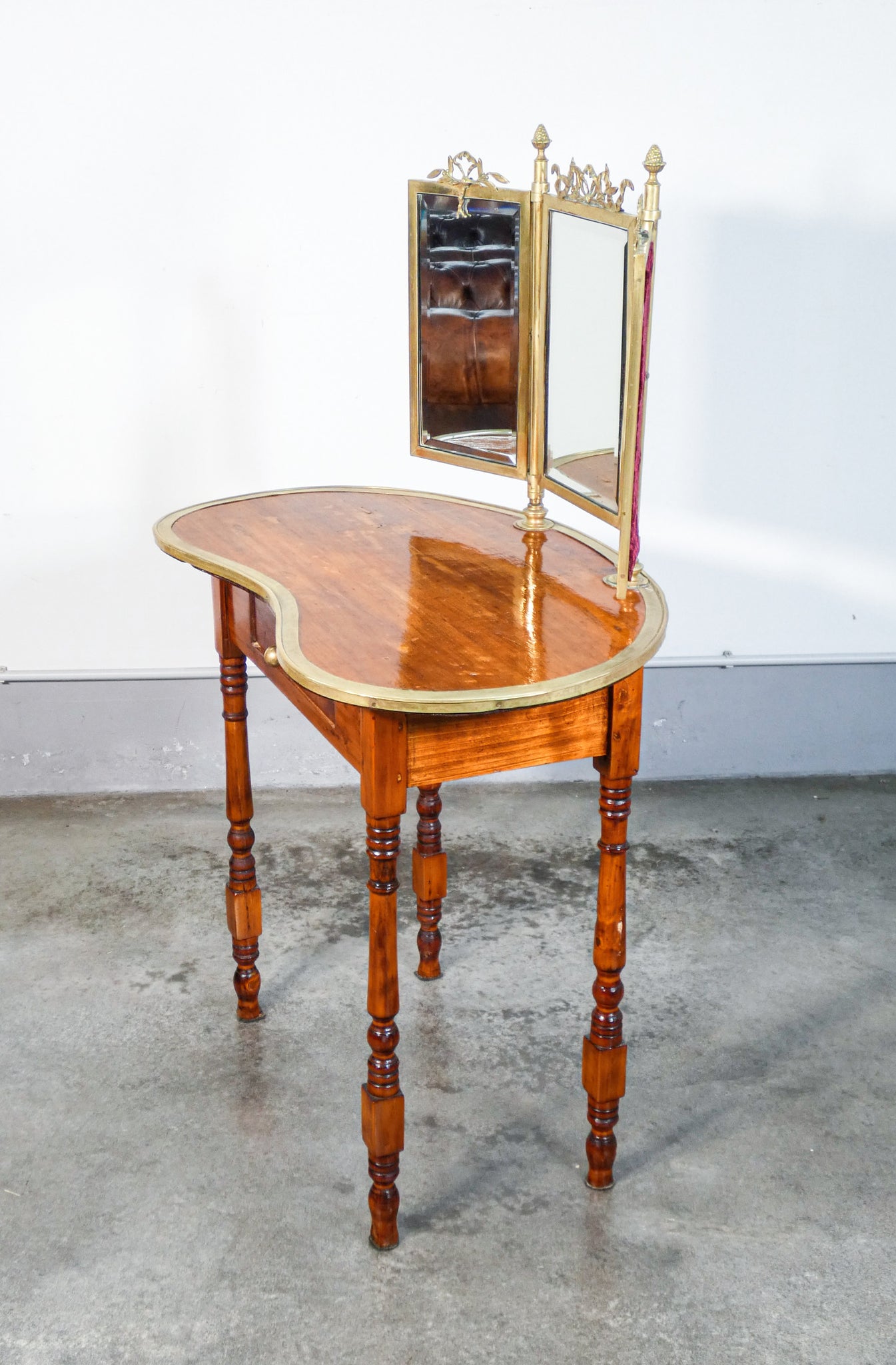 petineuse specchiera toilette liberty legno pioppo specchio psiche mirror