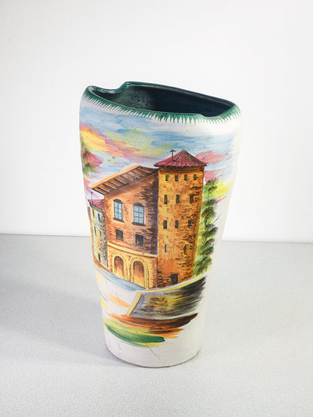 Vaso in ceramica portaombrelli H. cm 52- Artigianato Artistico Fatto a Mano  vendita online su Assisi Souvenir acquista ora