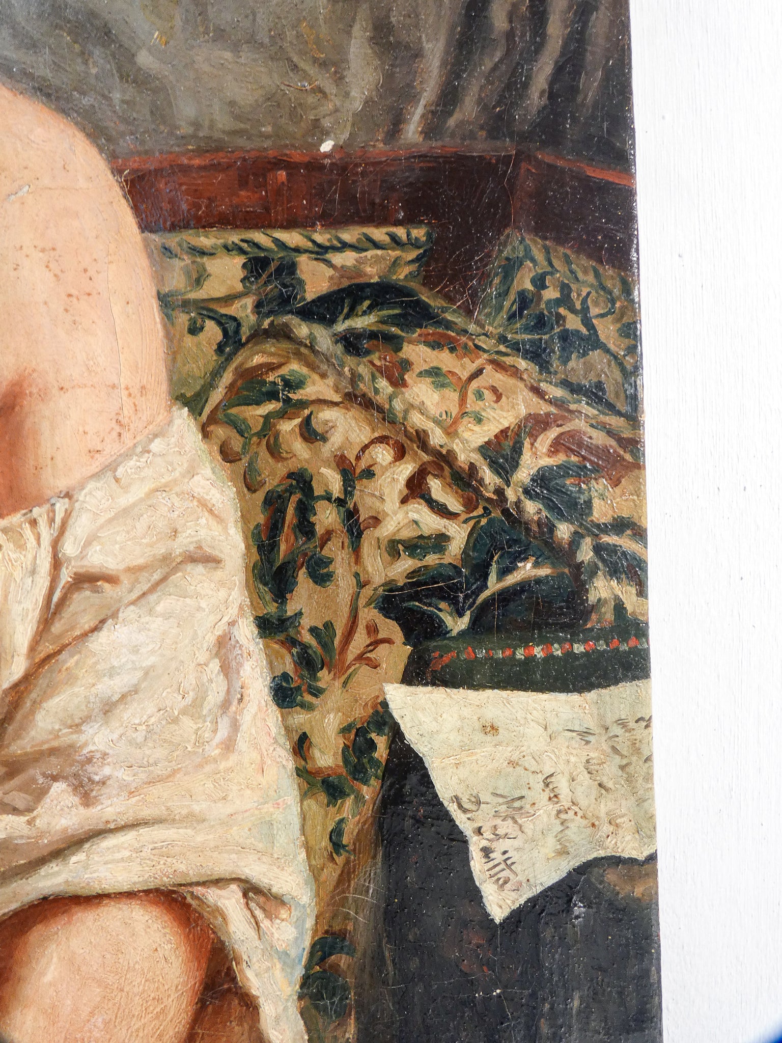 quadro copia epoca giuseppe sciuti la tradita epoca 1800 dipinto olio tela