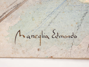 quadro edmondo maneglia comune torino corpus domini palazzo di citta dipinto