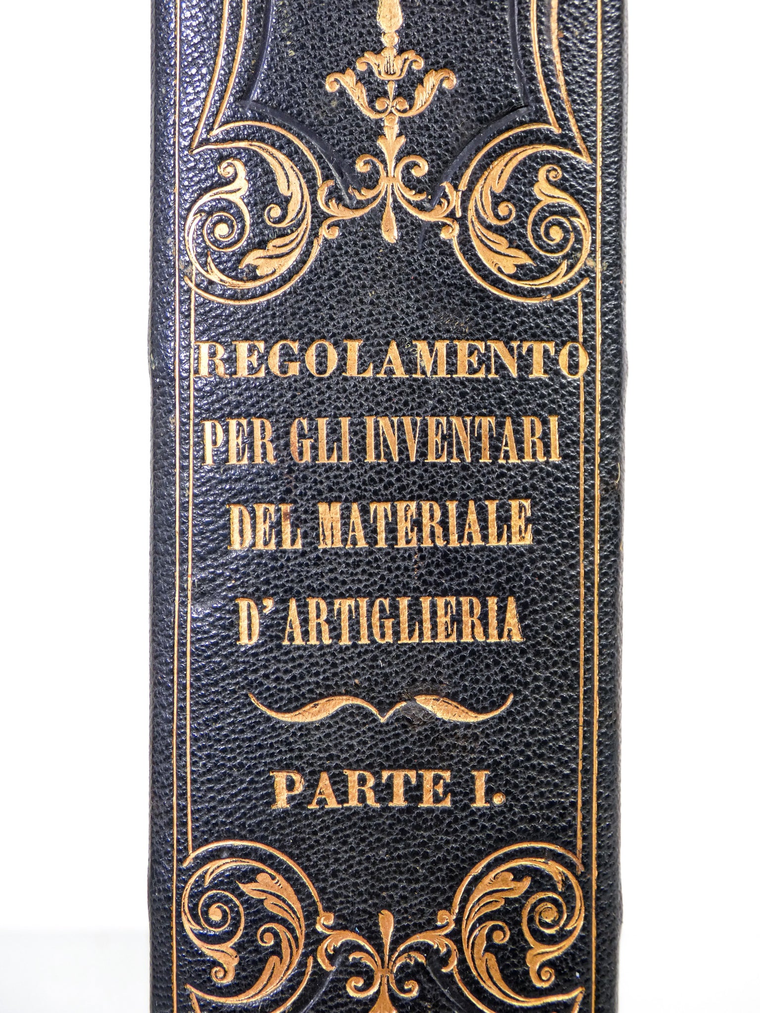 regolamento inventari artiglieria 1848 castellazzo libro regio epoca antico