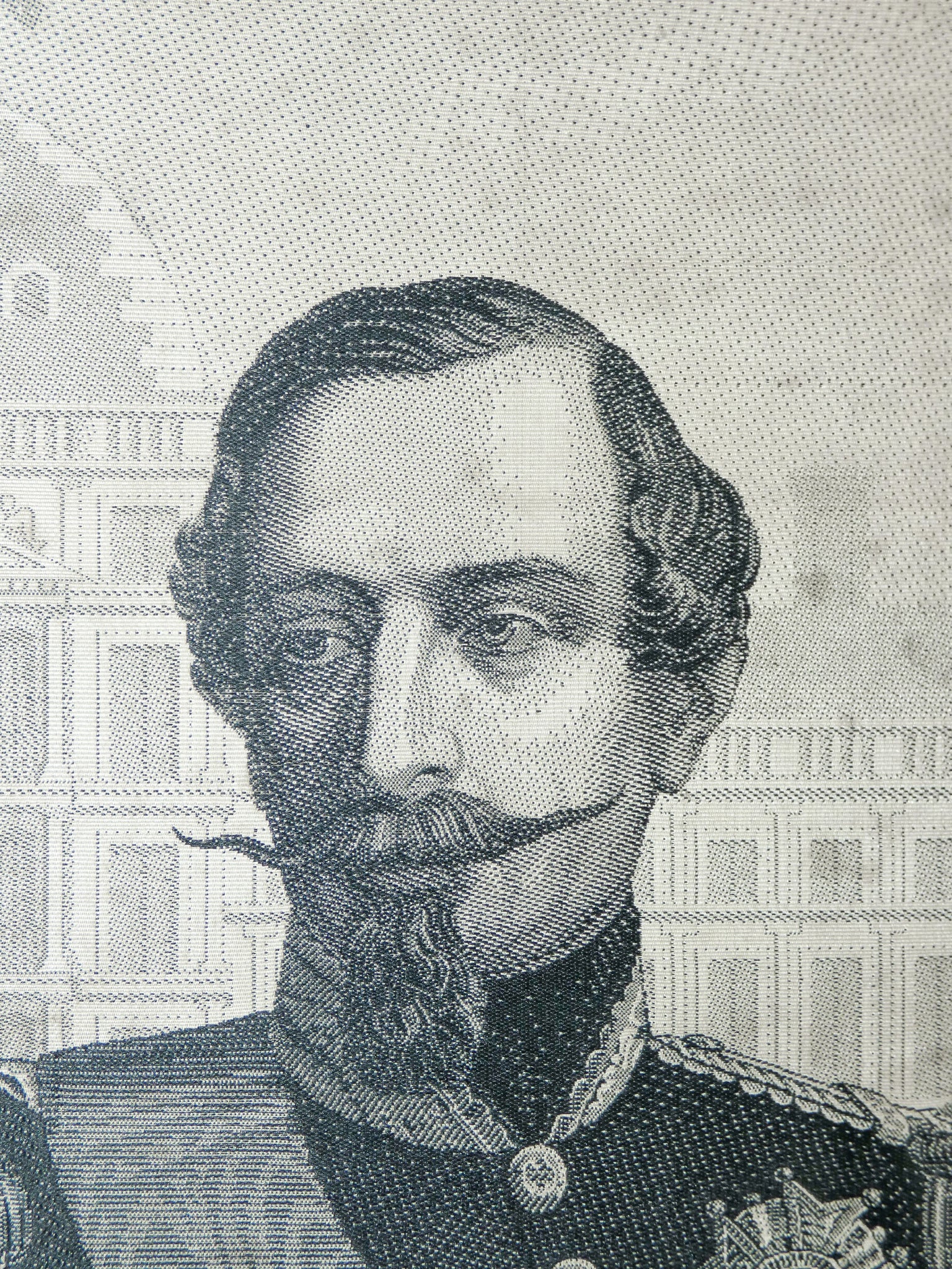 ricamo arazzo seta napoleone iii carquillat francois quadro epoca 1800 antico