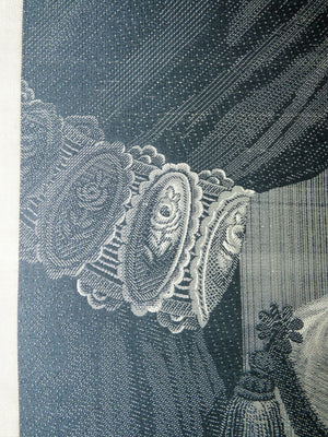 ricamo arazzo seta napoleone iii carquillat francois quadro epoca 1800 antico
