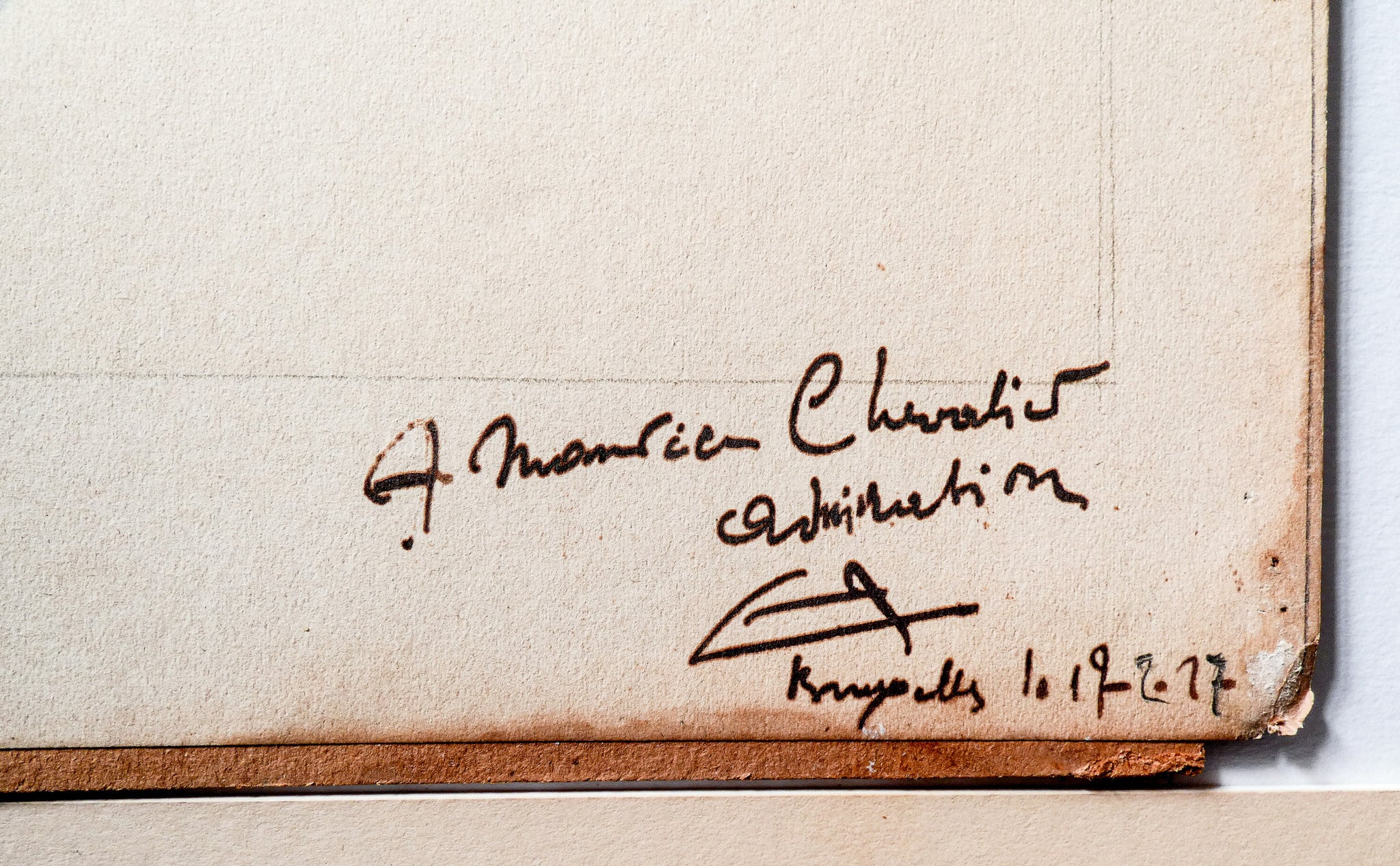 ritratto maurice chevalier firmato ex bruxelles 1927 autografato quadro dipinto