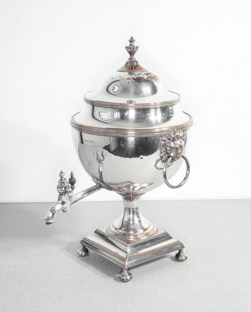 samovar silverplate placcato argento inghilterra epoca 1800 vittoriano antico