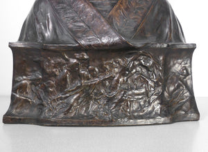 scultura busto donna dama bassorilievo terracotta koenig lengsfeld statua antica