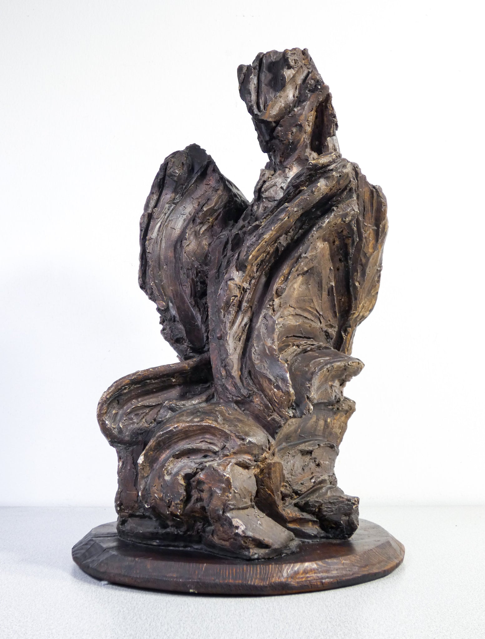 scultura massimo ghiotti aquila statua bozzetto arte contemporanea torino