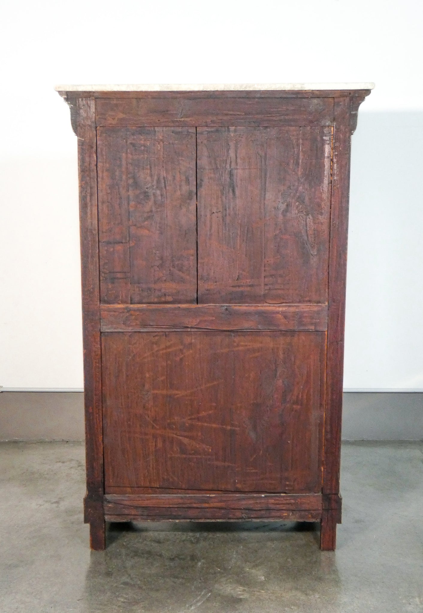 secretaire carlo x ribalta legno noce piuma di noce epoca 1800 segreti antico