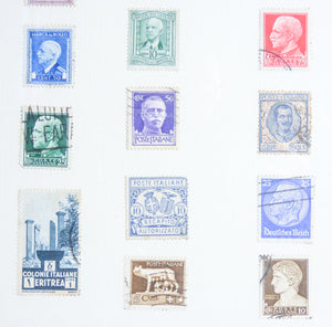 serie francobolli repubblica sociale italiana regno italia regime fascista