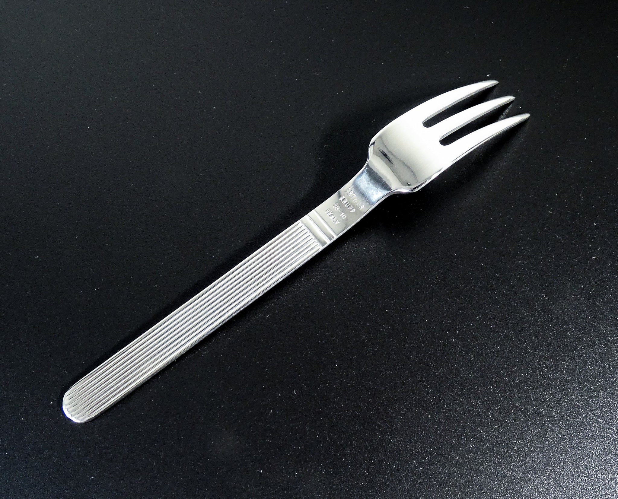 set 12 forchette design arthur krupp acciaio da tavola dolce steel forks