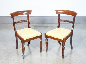 set 8 sedie epoca 1800 legno massello faggio scolpito da pranzo salotto