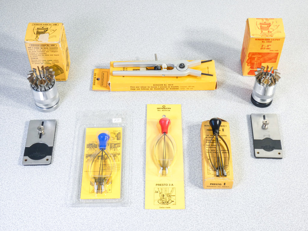 strumenti bergeon 4266 4940 4079 30638 30636 6618 orologiaio professionale
