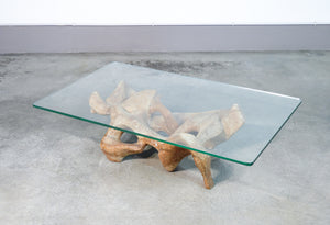 tavolino basso design kamasutra scultura cristallo vintage italy coffee table