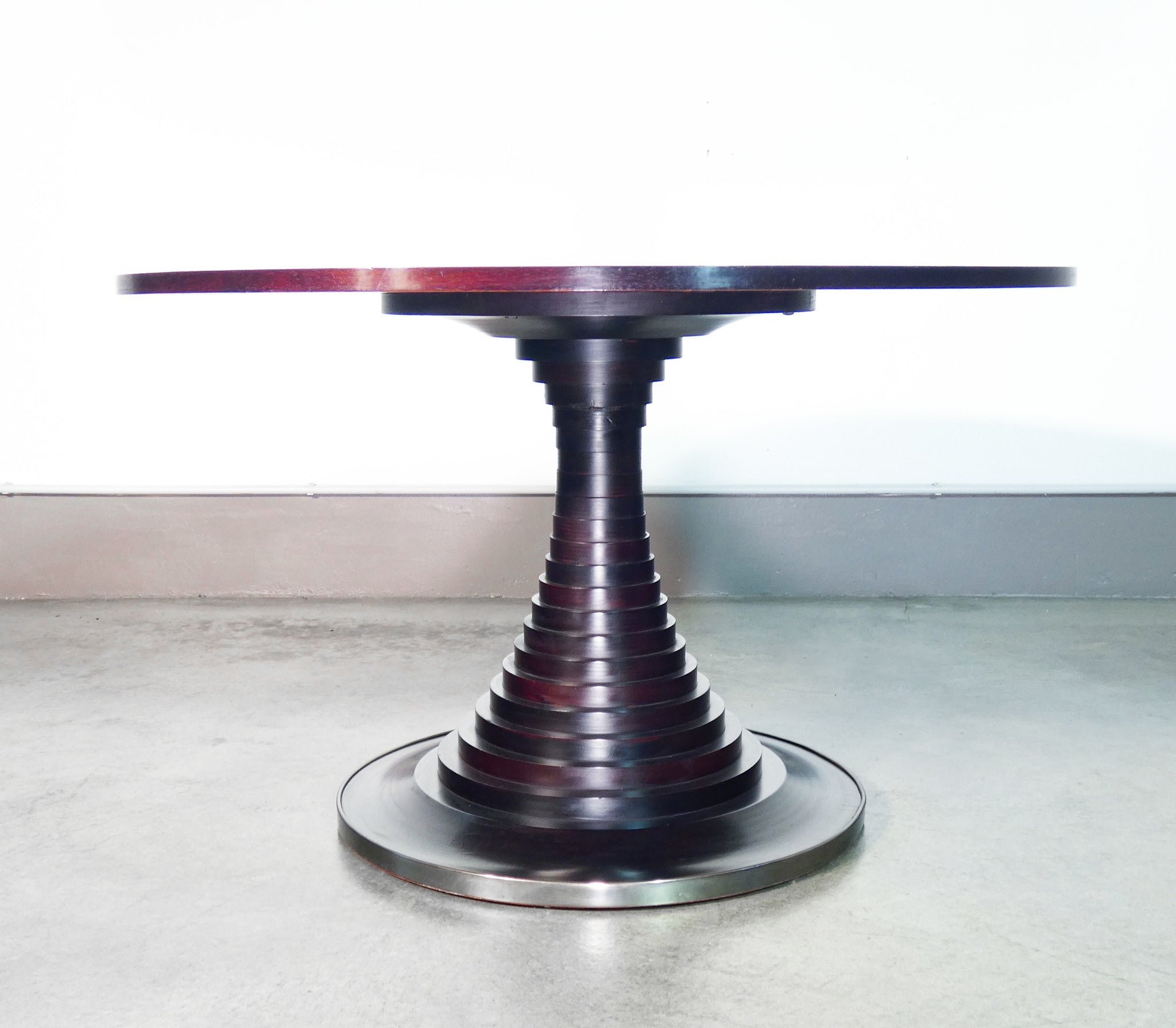 tavolo 180 design carlo de carli per sormani epoca 1960s round table legno