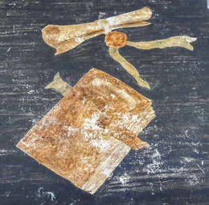 tavolo piano scagliola policroma epoca 1700 strumenti musica italia antico