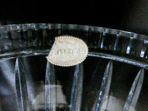 vaso centrotavola coppa cristallo di boemia bohemia epoca primo 1900 goblet