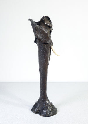vaso elefante scultura louis loiseau rousseau bronzo epoca art deco primo 900