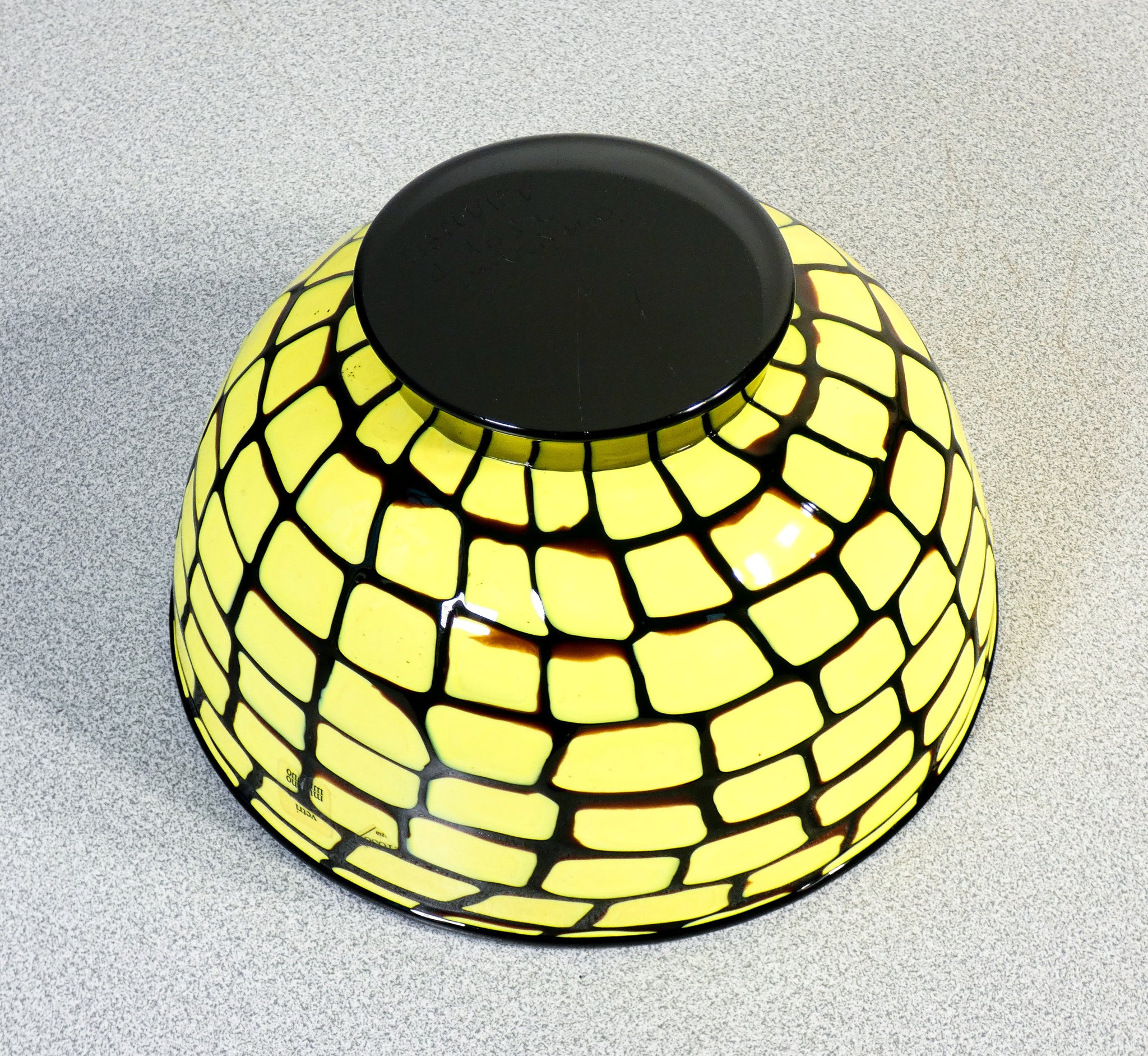 vaso neomurrino design ercole barovier per barovier e toso vetro soffiato 1