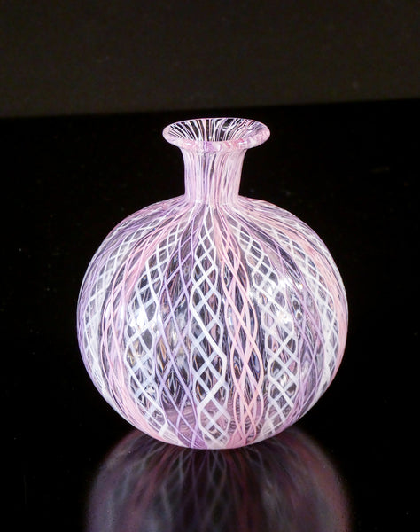 ABCBCA Vaso di Vetro colorato con Venere, Vaso sferico, Artigianato  soffiato, Vaso d'Arte all'Ingrosso (Color : L 17x17x41cm)