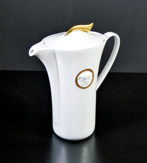 versace rosenthal caffettiera medaillon meandre d or ikarus paul wunderlich